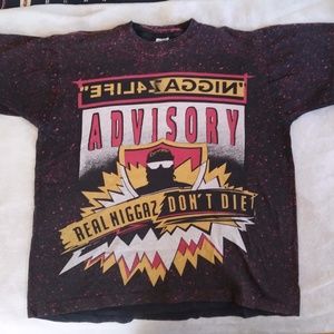 RARE Authentic Vintage NWA T-Shirt NIGAZZ4LIFE